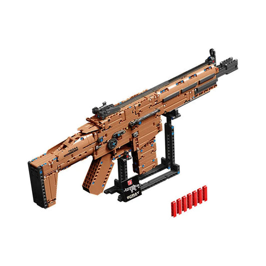 TiaGole MOC Building Block Set: Scar Assault Rifle Weapon, Model T2044