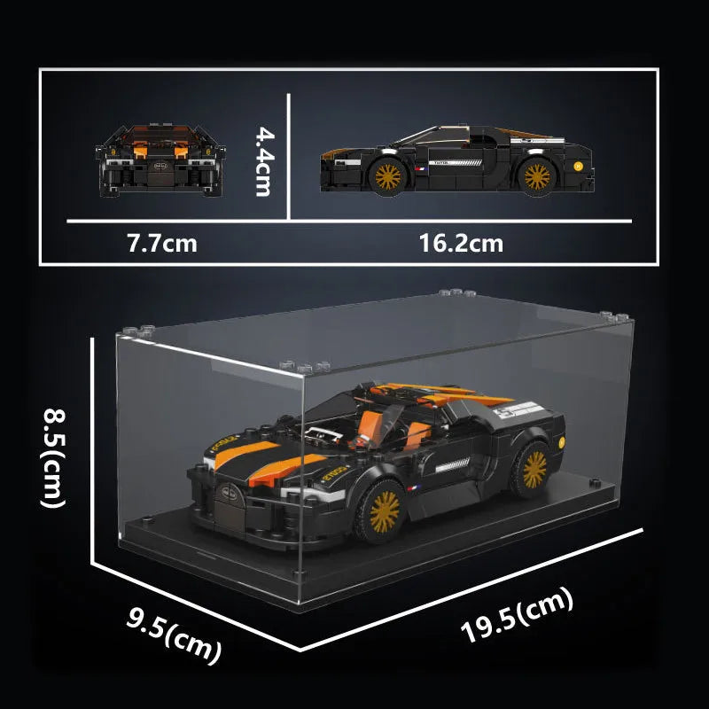 Mould King Building Block Set: Mini Kyron 300 Car Speed Champions, Model K27055