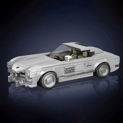 Mould King Building Block Set: Mini Mercedes-Benz 300SL Speed Champions Racers, Model K27037