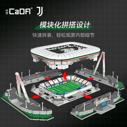 Cada MOC Building Block Set: Juventus Allianz Stadium, Model C66021