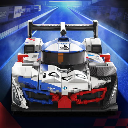 Trilumity Building Block Set: 1:16 BMW M Hybrid V8 LMDh Endurance Prototype(1068Piece)