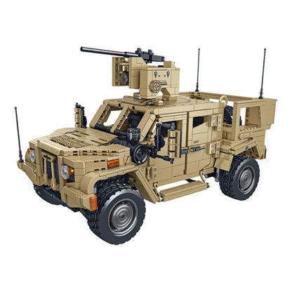 Panlos MOC Building Block Set: JLTV Armored Vehicle, Model 628013