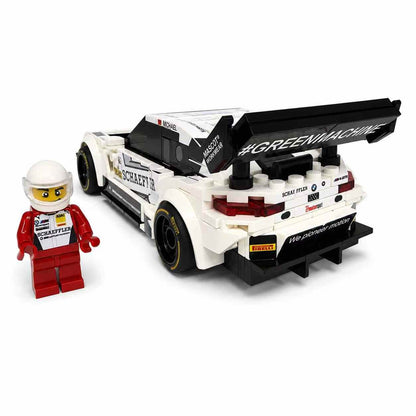 Trilumity Building Block Set: 1:24 BMW M4 GT3 | Includes a Complete Set of Stickers (346-Piece)