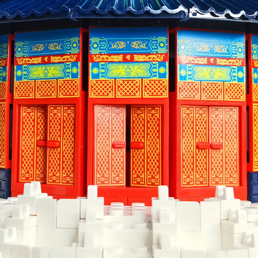 Wange MOC Building Block Set: Temple Of Heaven, Model 5222