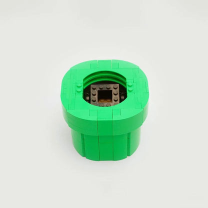 MOC Building Block Set: Super Mario Movie Piranha Plant, Model 79013
