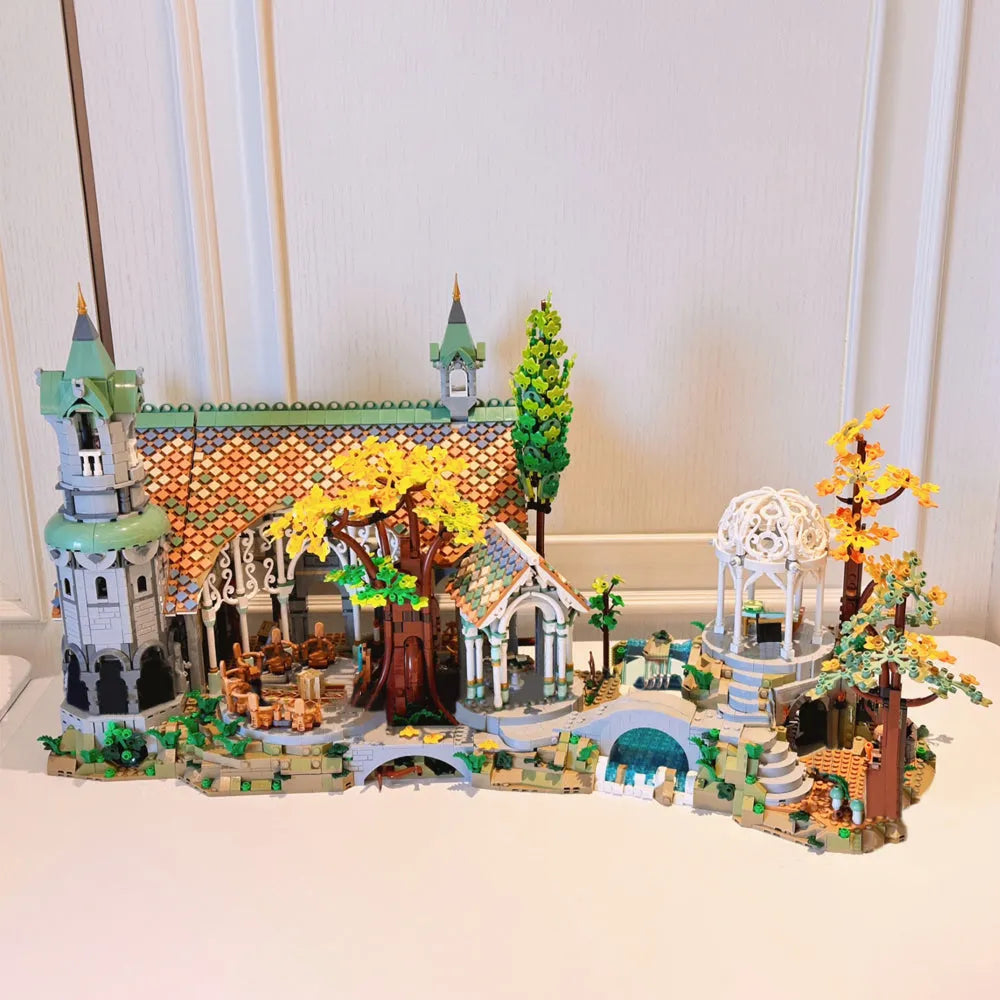 MOC Building Block Set: Lord of the Rings Rivendell, Model E9958