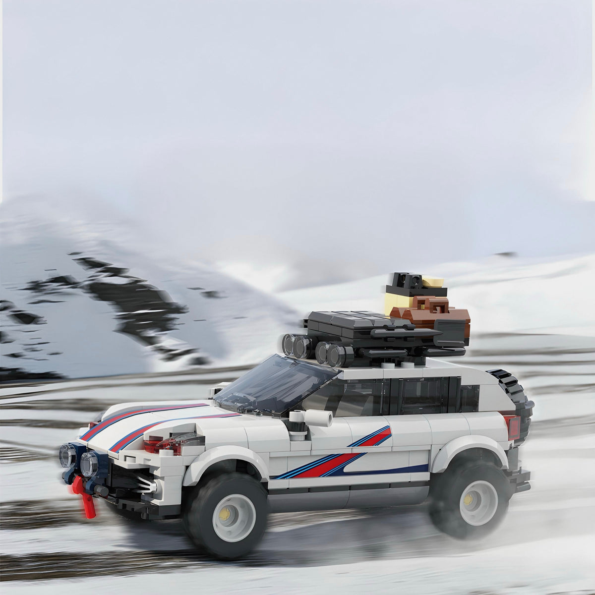 Trilumity Building Block Set: 1: 24 Safari Edition Cayenne 957 (408-Piece)