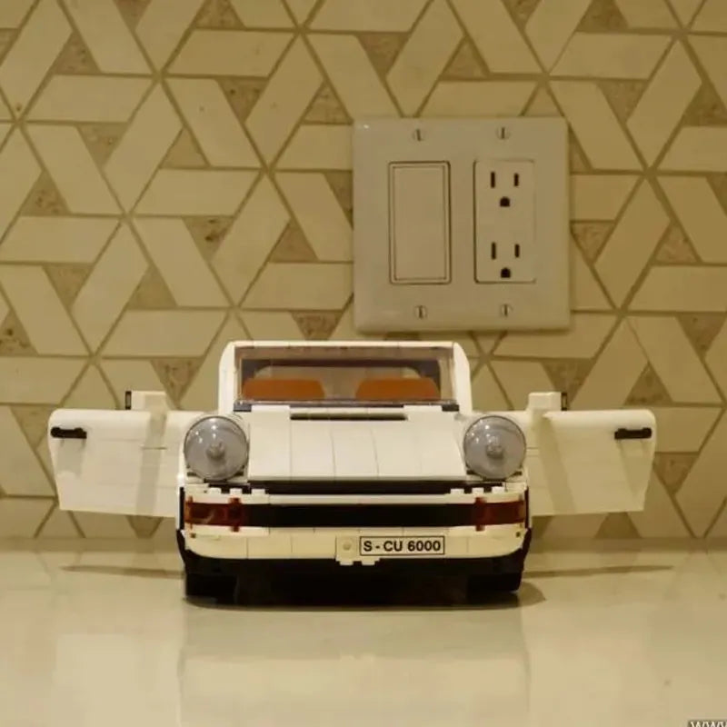 MOC Building Block Set: Porsche 911 Hyper Racing Car, Model 99912