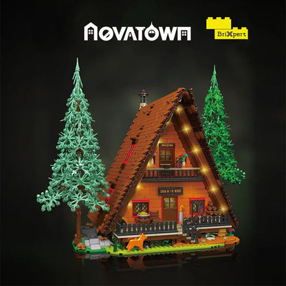 Mould King MOC Building Block Set: Cabin In The Woods, Model K16053
