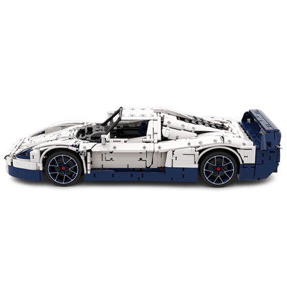 Trilumity Building Block Set: The Ultimate 1:8 Maserati Mc12 Hypercar (3975Piece)