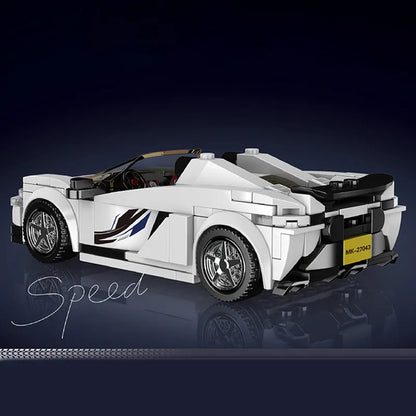 Mould King Building Block Set: Mini McLaren 650S Speed Champions Racers, Model K27043