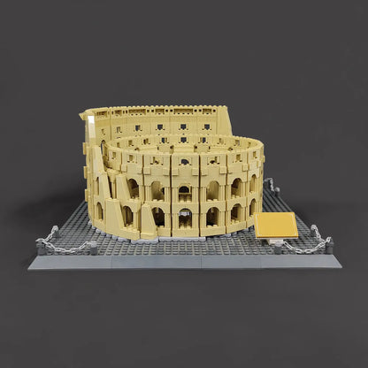 Wange MOC Building Block Set: Italy Rome Colosseum, Model 5225