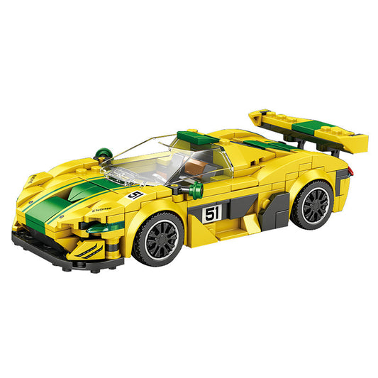 Trilumity Building Block Set: 1: 24 British Hybrid Hypercar P1 GTR (427-Piece)