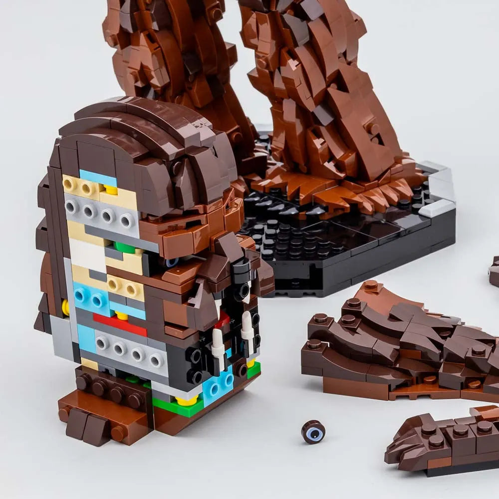 MOC Building Block Set: Star Wars MOC The Chewbacca