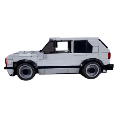 Trilumity Building Block Set: 1:24 Volkswagen Golf Mk2 Gti (324Piece)