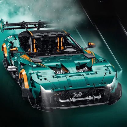 Trilumity Building Block Set: 1:8 Aston Martin Vulcan | British Racing Icon | 3794+-Piece