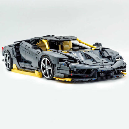 Trilumity Building Block Set: 1:8 Italian Bull Centenary Edition | Red Special Edition (3874-Piece)