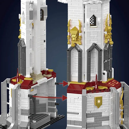 Mould King MOC Building Block Set: Medieval City Central Lighthouse, Model K16055