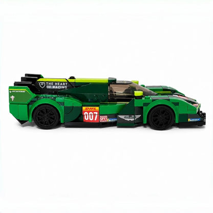 Trilumity Building Block Set: Aston Martin Valkyrie Amr-Lmh #007 | Includes a complete set of stickers| 349Piece