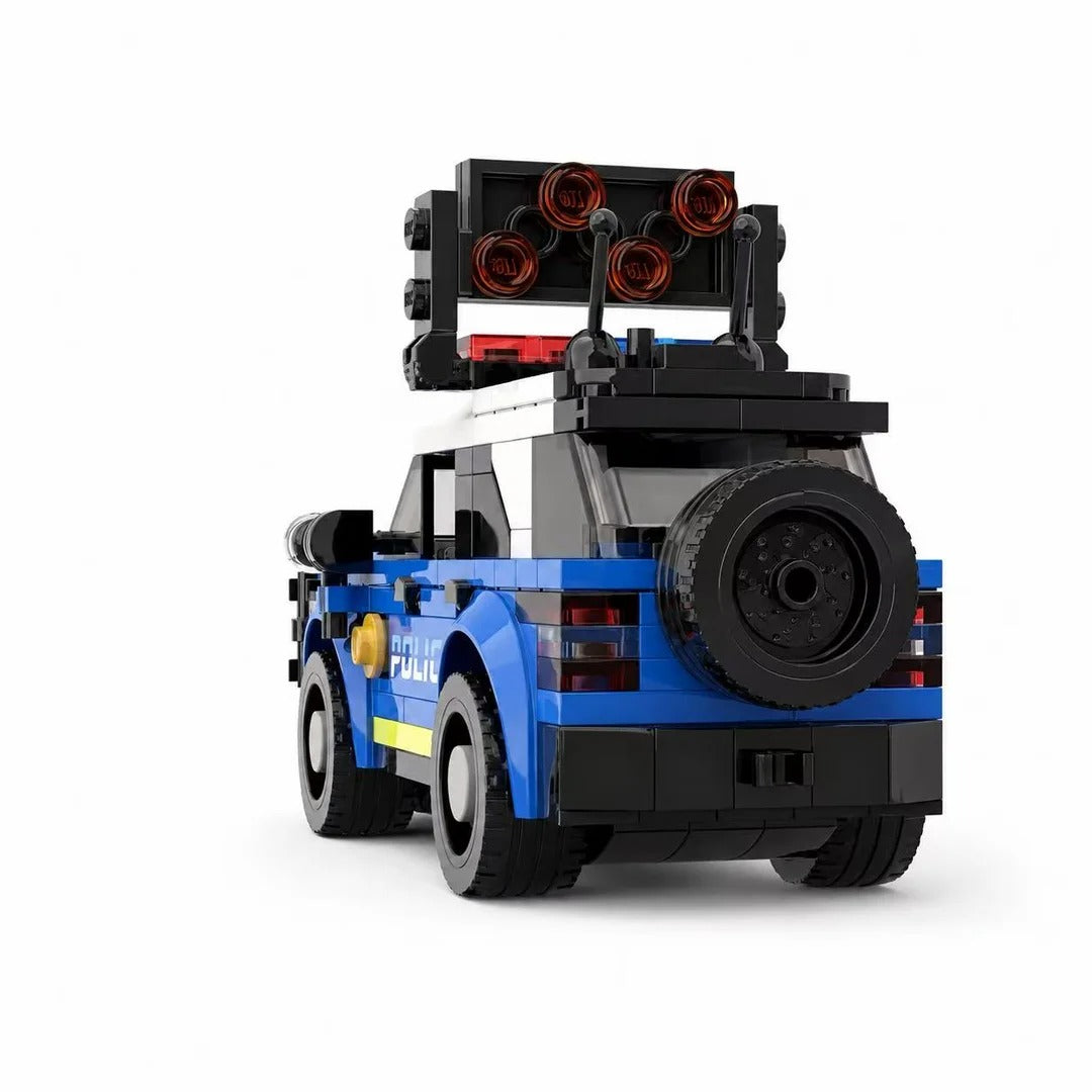 Trilumity Building Block Set: Ford Interceptor Police Car 286Piece