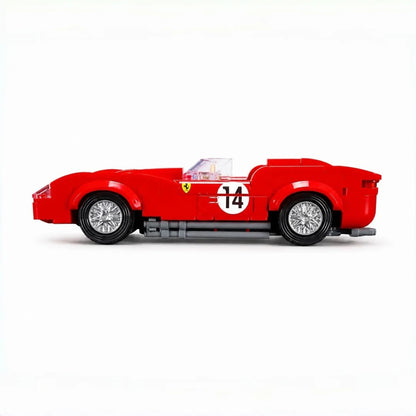Trilumity Building Block Set: Red Hypercar 250 | Classic 1958 Legendary Racing Car | 291Piece