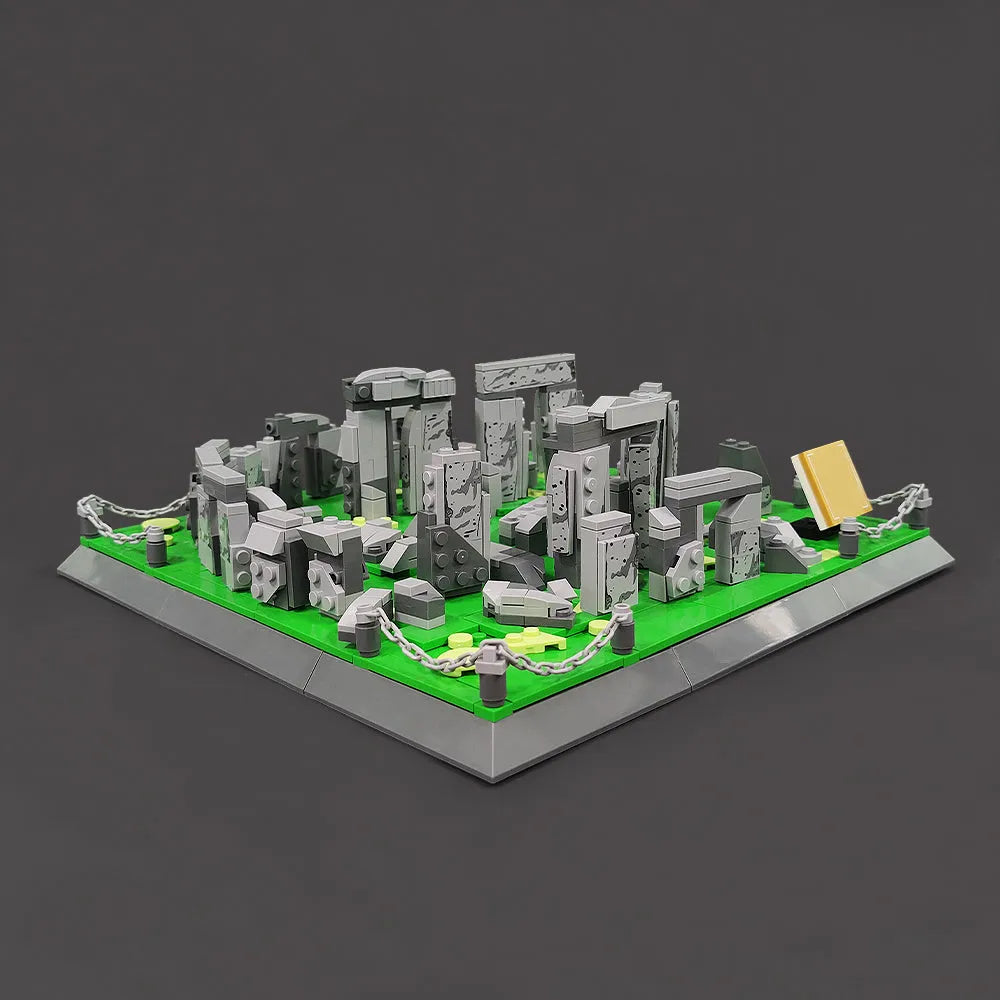 Wange Building Block Set: England Stonehenge Wiltshire, Model 4224