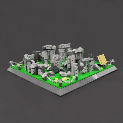 Wange Building Block Set: England Stonehenge Wiltshire, Model 4224