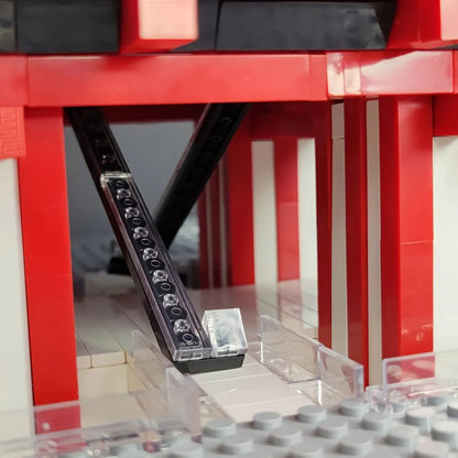 Wange Building Block Set: Famous China Pavilion At Expo 7210