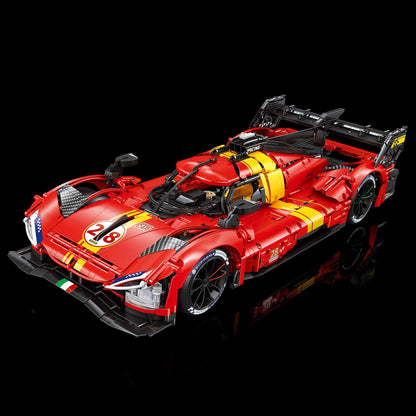 Trilumity Building Block Set: 1:8 The Ultimate Le Mans Hy Hypercar | 2024 Le Mans Endurance Champion (3350-Piece)