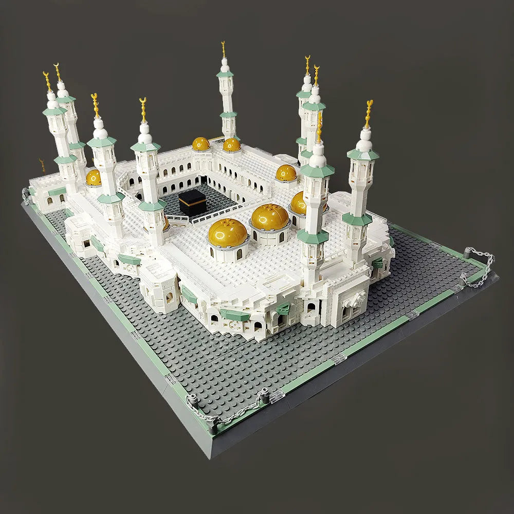 Wange MOC Building Block Set: Great Mecca Grand Mosque