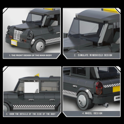 Trilumity Building Block Set: 1: 24 Taxi (306-Piece)