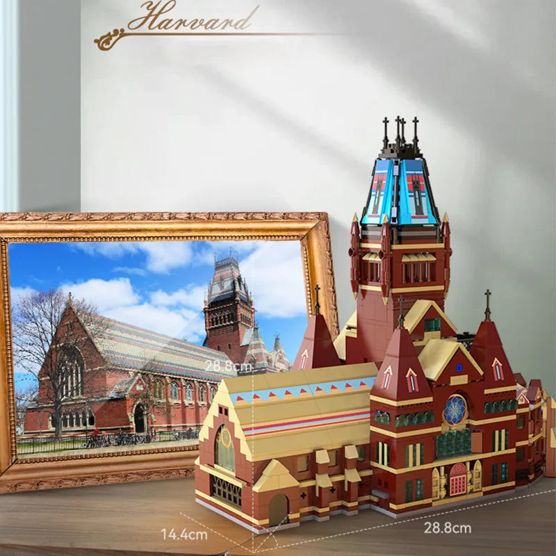 Cada MOC Building Block Set: Harvard Memorial Hall, Model C66017