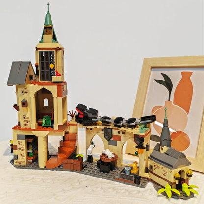 JieStar MOC Building Block Set: Harry Potter MOC Magic Courtyard, Model JJ9024
