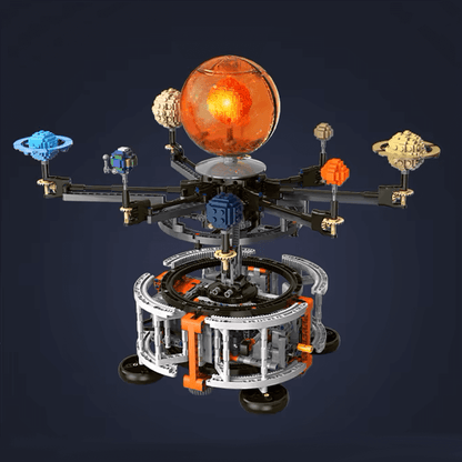 Trilumity Motorised Rotating Solar System Building Block Set, 1,282-Piece