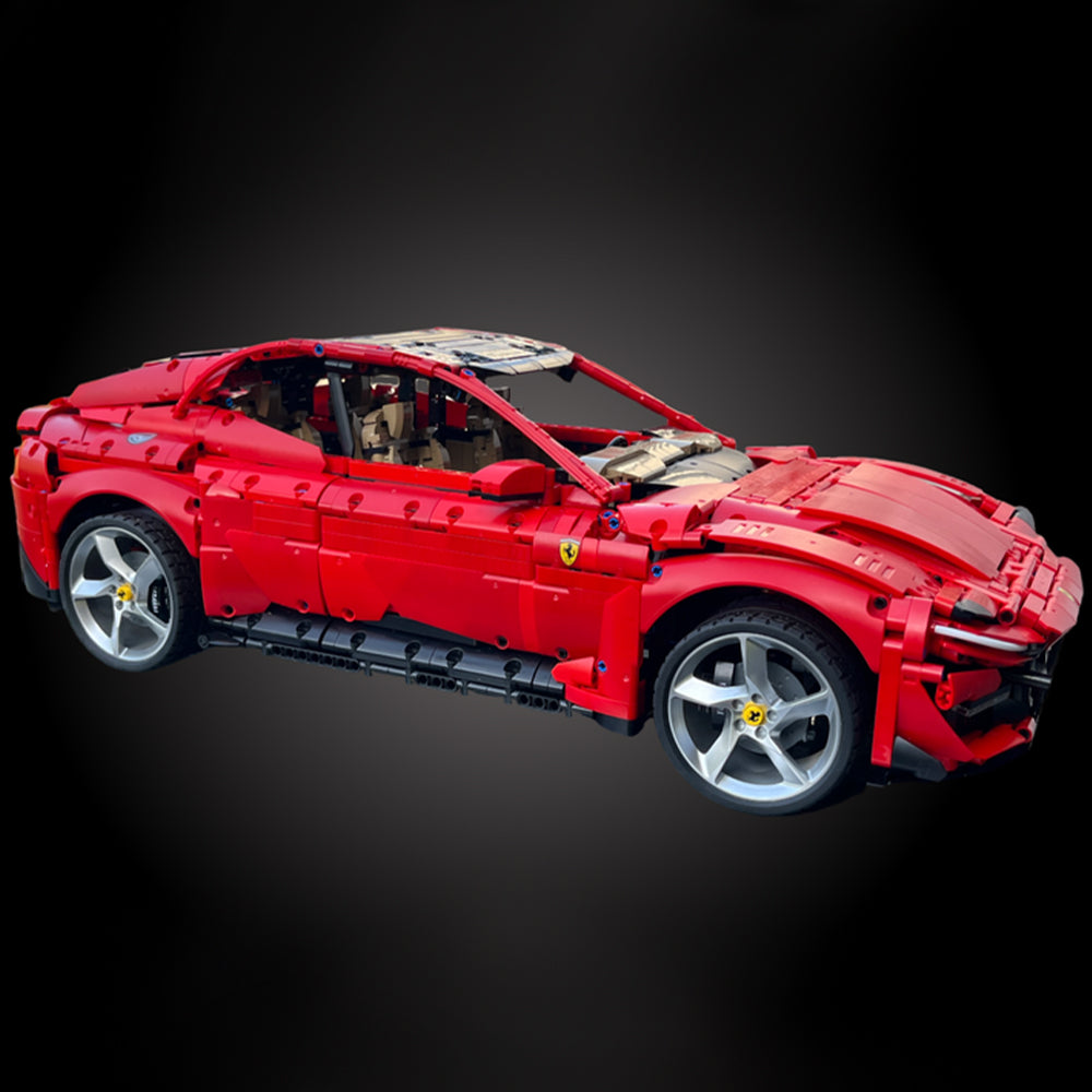 Trilumity MOC Building Block Set: 1:8 Prancing Horse Style | 4000+Piece | MOC Set