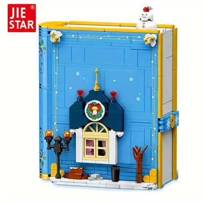 JieStar Building Block Set: Little Match 3D Book, Model JJ9053