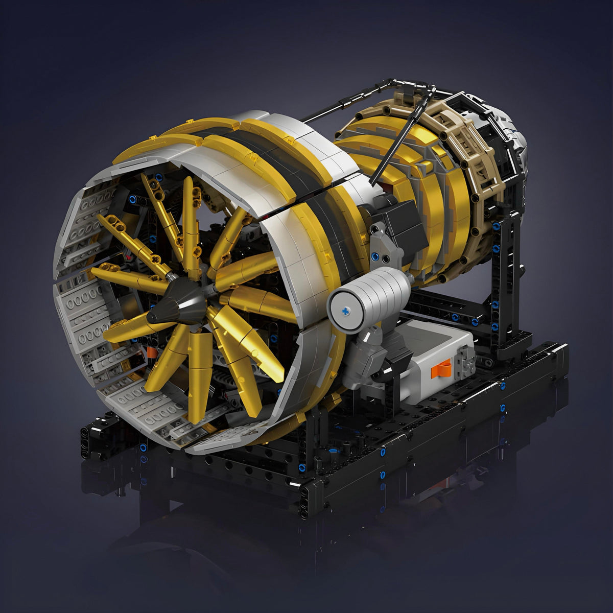 Trilumity Building Block Set: Motorised Aviation Turbine Engine (2256-Piece)