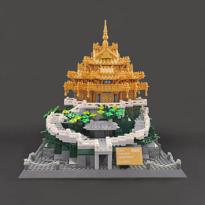 Wange Building Block Set: Famous China LAOJUN Mountain, Model 6234