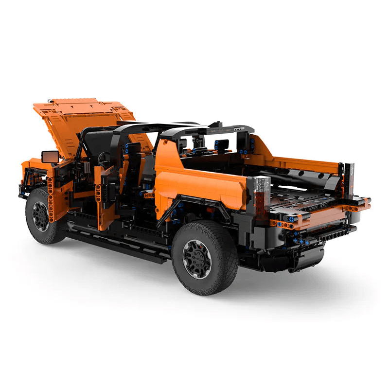 Trilumity Motorized Building Block Set: Remote Controlled Hummer Ev Truck (3756-Piece)