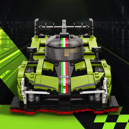 Trilumity Building Block Set: 1:16 The Ultimate LMDh Hybrid Prototype | 2024 Le Mans Endurance Prototype (1188Piece)