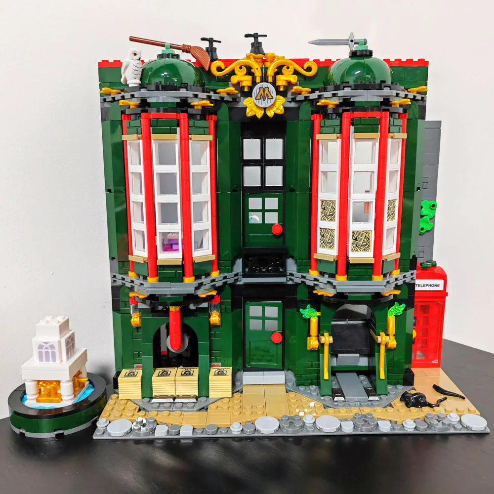 JieStar MOC Building Block Set: Harry Potter MOC Magic Office, Model JJ9013