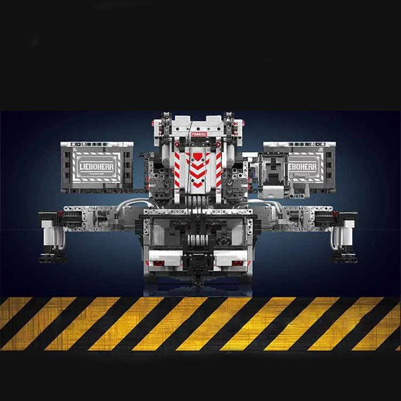 Mould King MOC Building Block Set: Motorized Liebherr LTM 11200 Crane, Model 17007