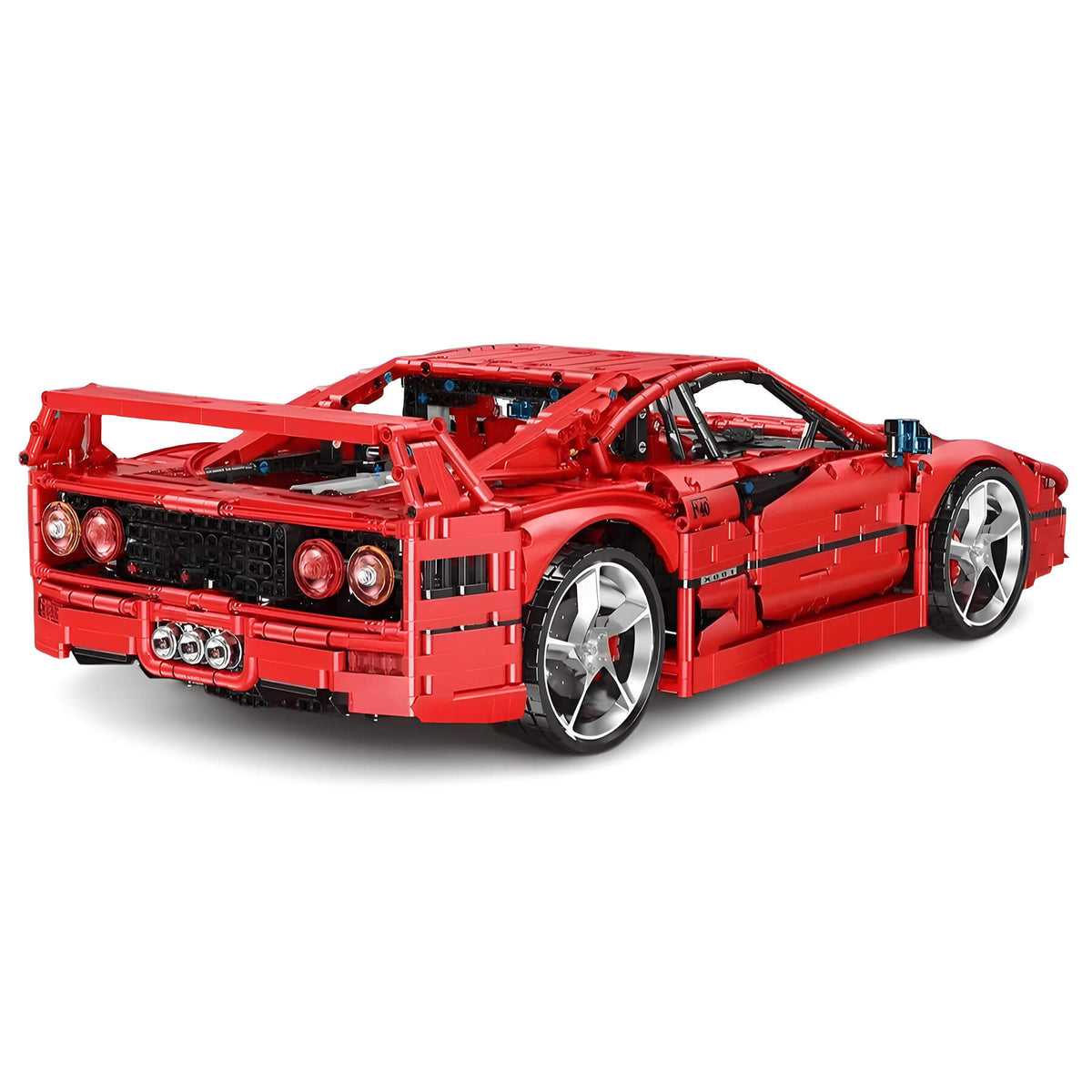 Trilumity Building Block Set: 1:8 The Ultimate 80s Turbo Icon Supercar (4026-Piece)