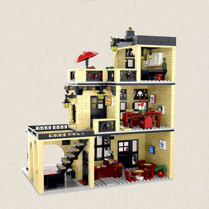 MORK MOC Building Block Set: Restaurant Block Module, Model 20114