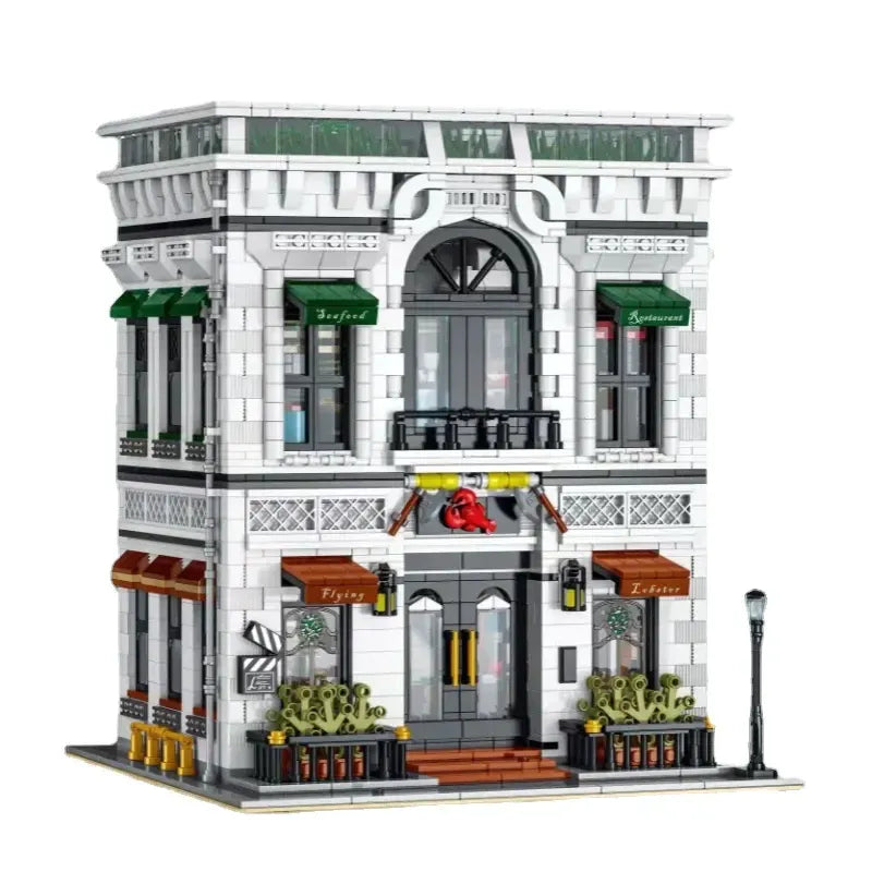 UG MOC Building Block Set: Seafood Restaurant, Model 10203