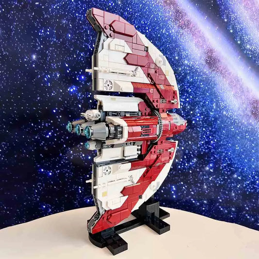MOC Building Block Set: Star Wars Custom MOC T6 Shuttle Spacecraft, Model 85669