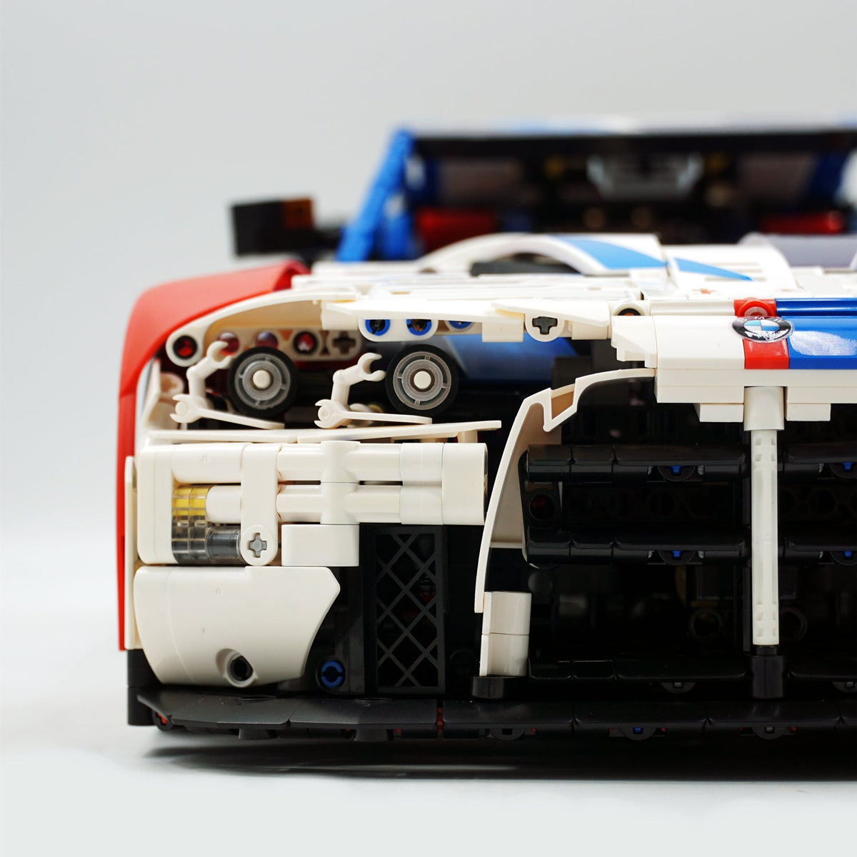 Trilumity Building Block Set: 1: 8 BMW M4 GT3 Building Set, Fully Detailed Simulation, The Ultimate Collectible (4556Piece)