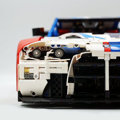 Trilumity Building Block Set: 1: 8 BMW M4 GT3 Building Set, Fully Detailed Simulation, The Ultimate Collectible (4556Piece)