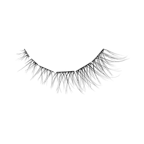 Trilumity Long-Lasting Natural Faux Mink Fiber - Black False Lashes