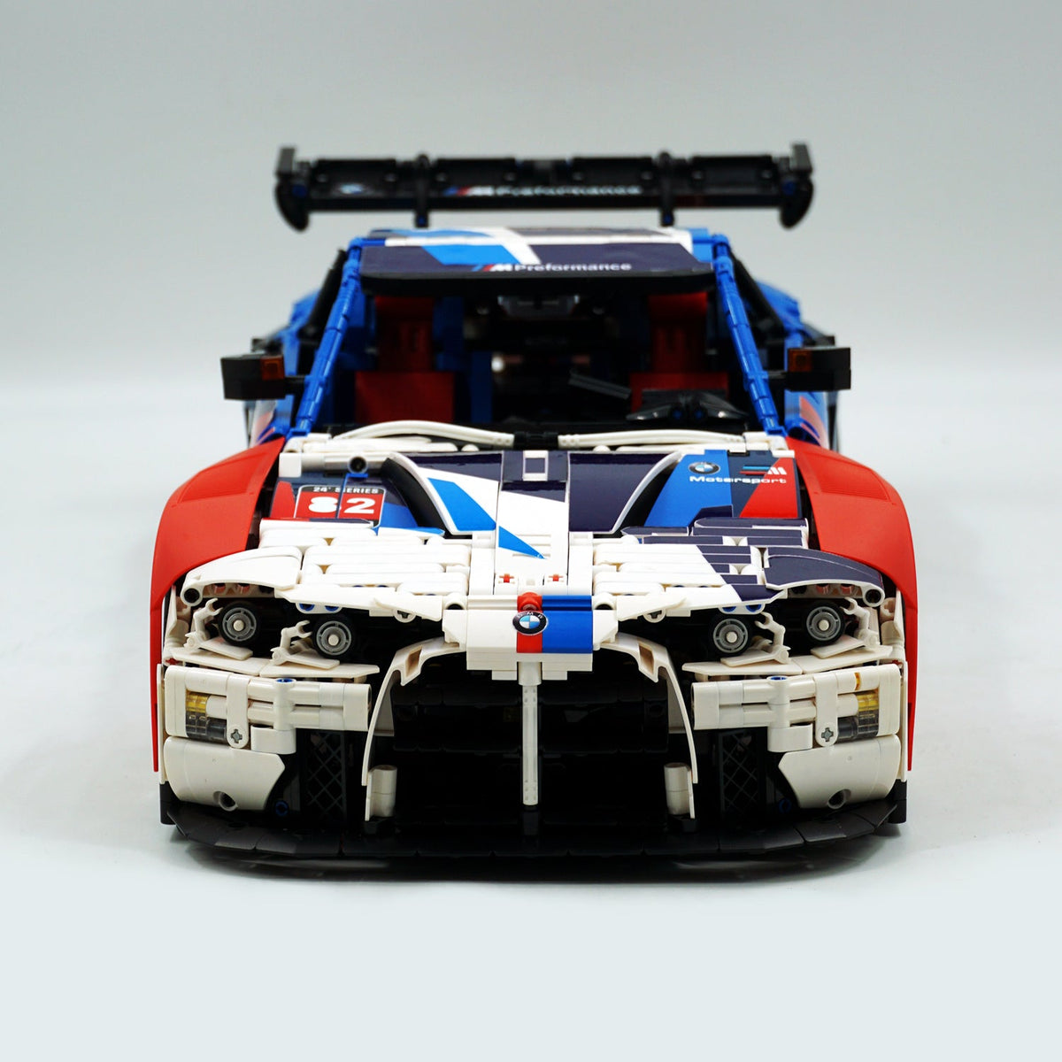 Trilumity Building Block Set: 1: 8 BMW M4 GT3 Building Set, Fully Detailed Simulation, The Ultimate Collectible (4556Piece)
